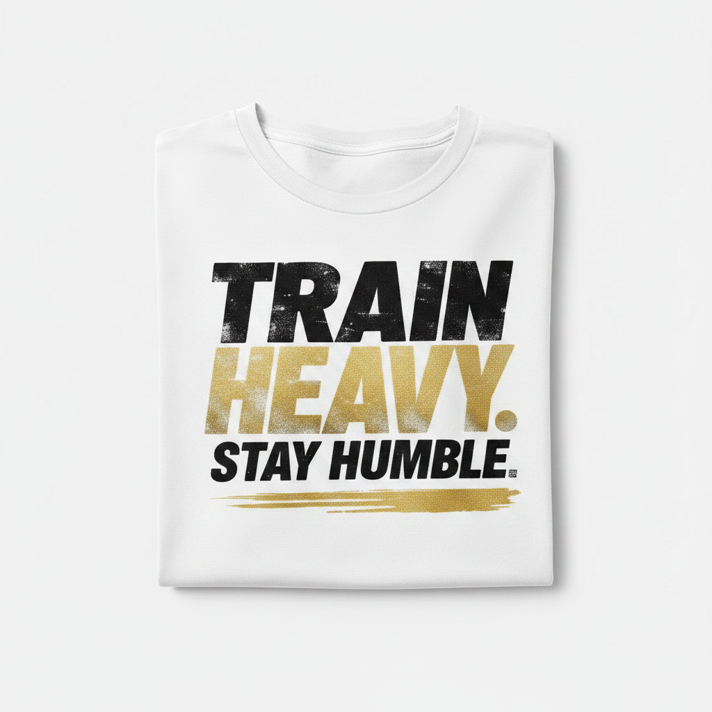 Train Heavy Stay Humble T Shirt