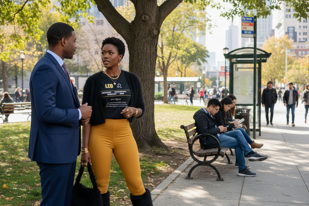 Leo T-Shirt With The Brand Name On The Sleeve