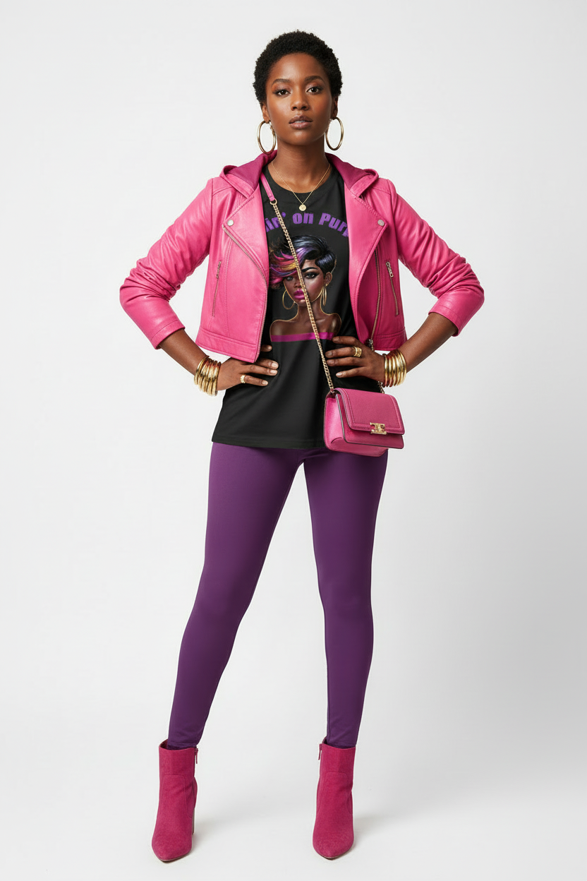 Purple Poppin on Purpose