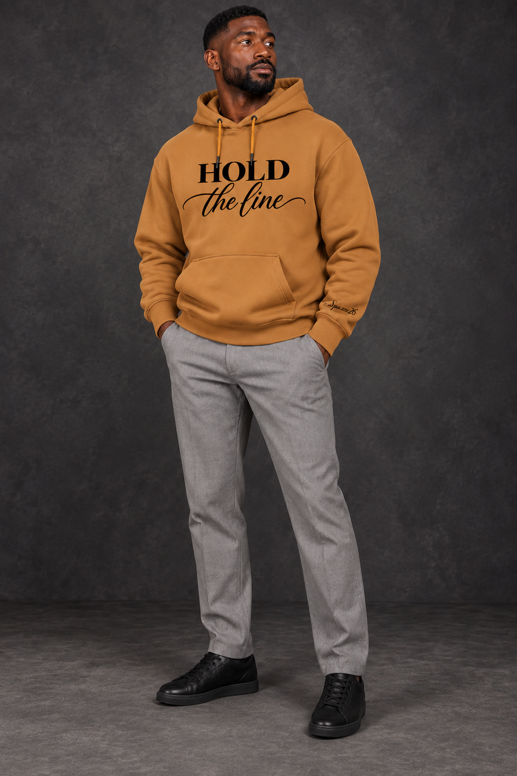 Hold the Line Men’s Heavyweight Hoodie