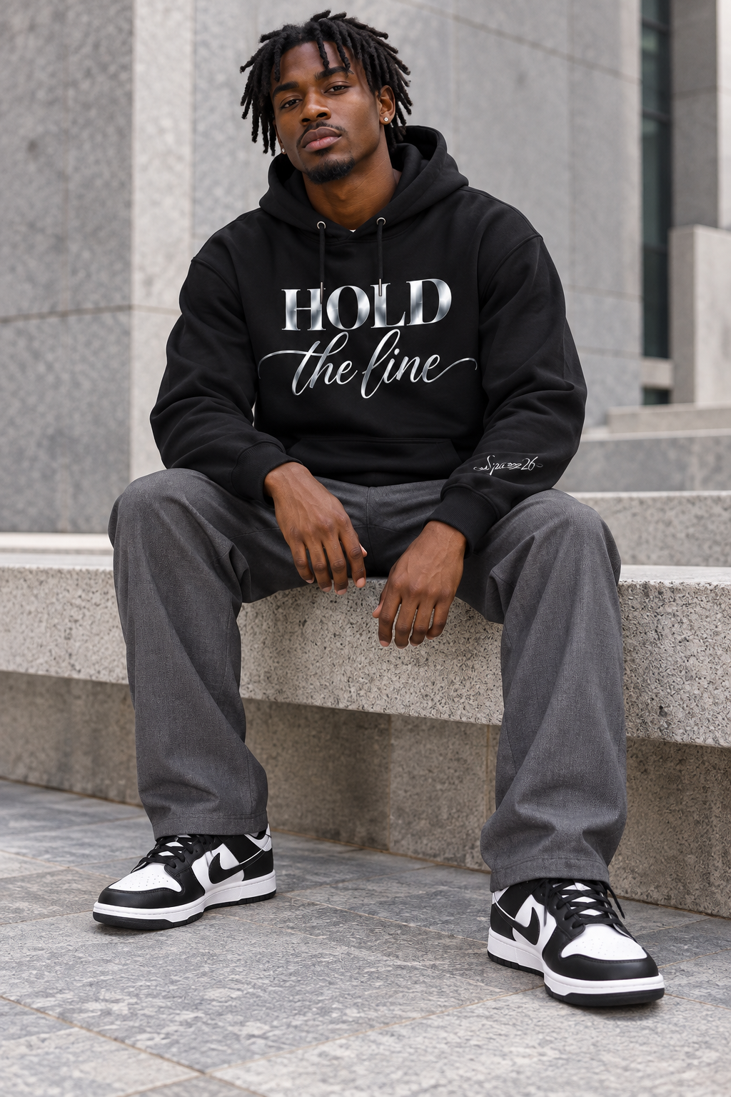 Hold the Line Men’s Heavyweight Hoodie