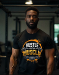 Graphic T-Shirt "Hustle Muscle"