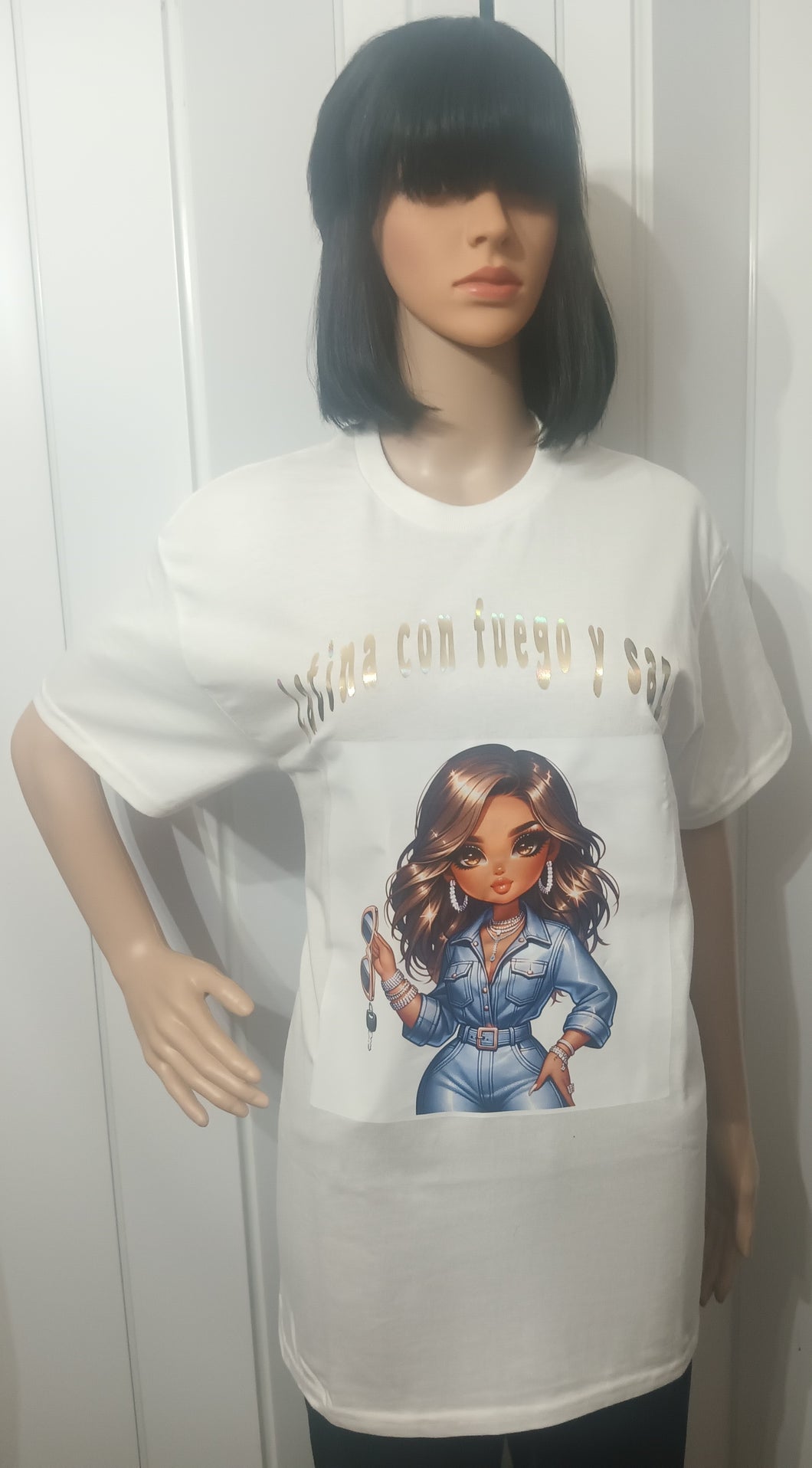 *Latina with fire and flavor T Shirt
