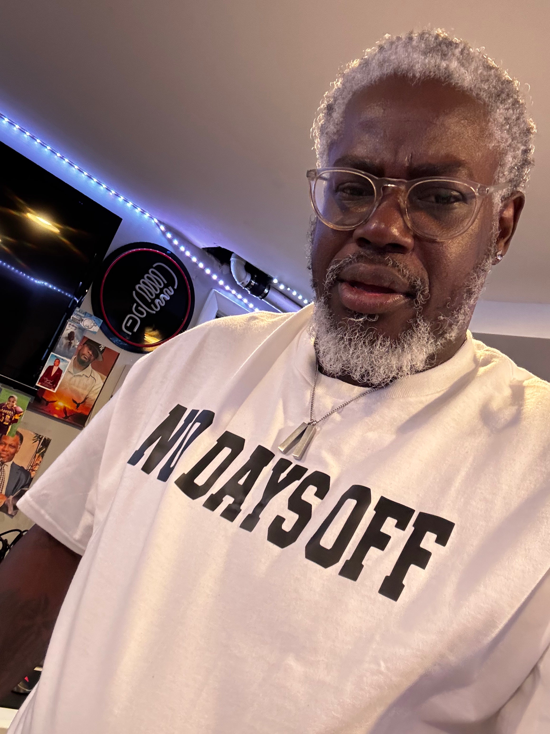 No Days Off Grommet Tee