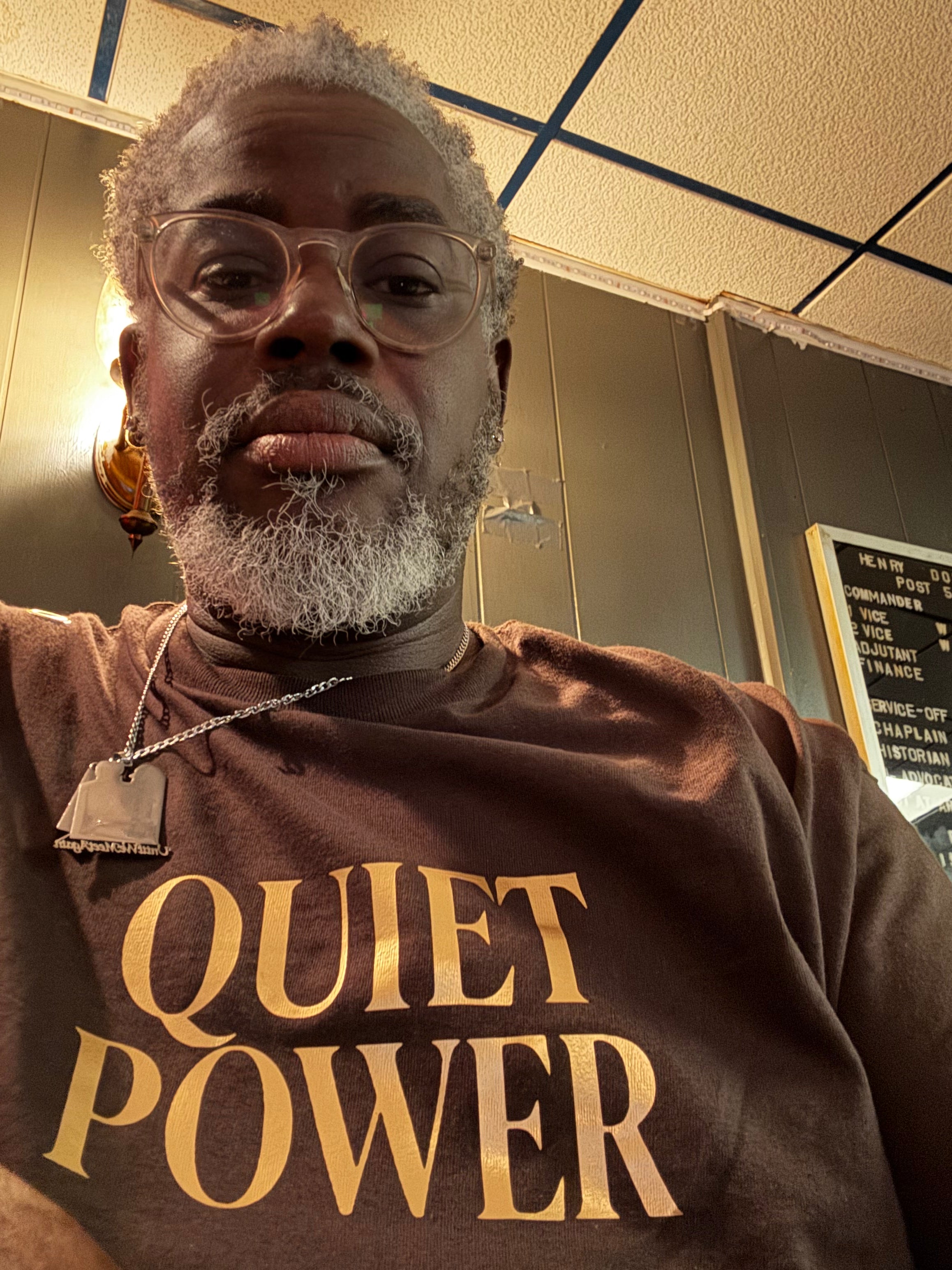 Quiet Power Grommet Tee