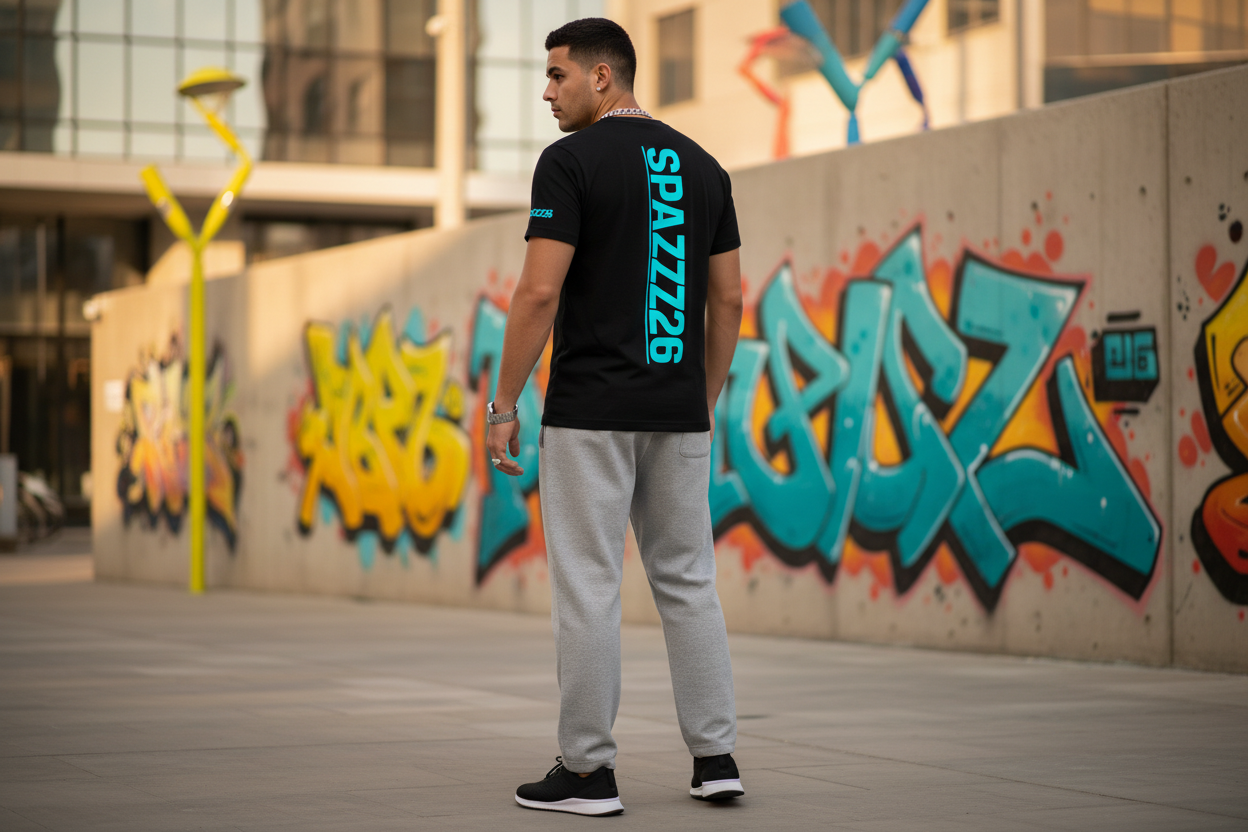 Spazzz26 Limited Vertical Spine T/ Ice Blue