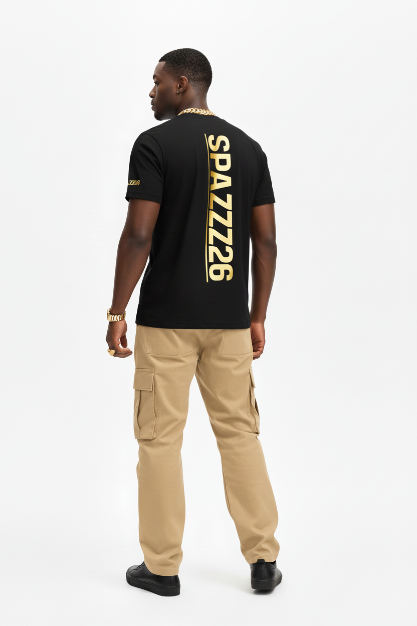 Spazzz26 Limited Vertical Spine T/Gold
