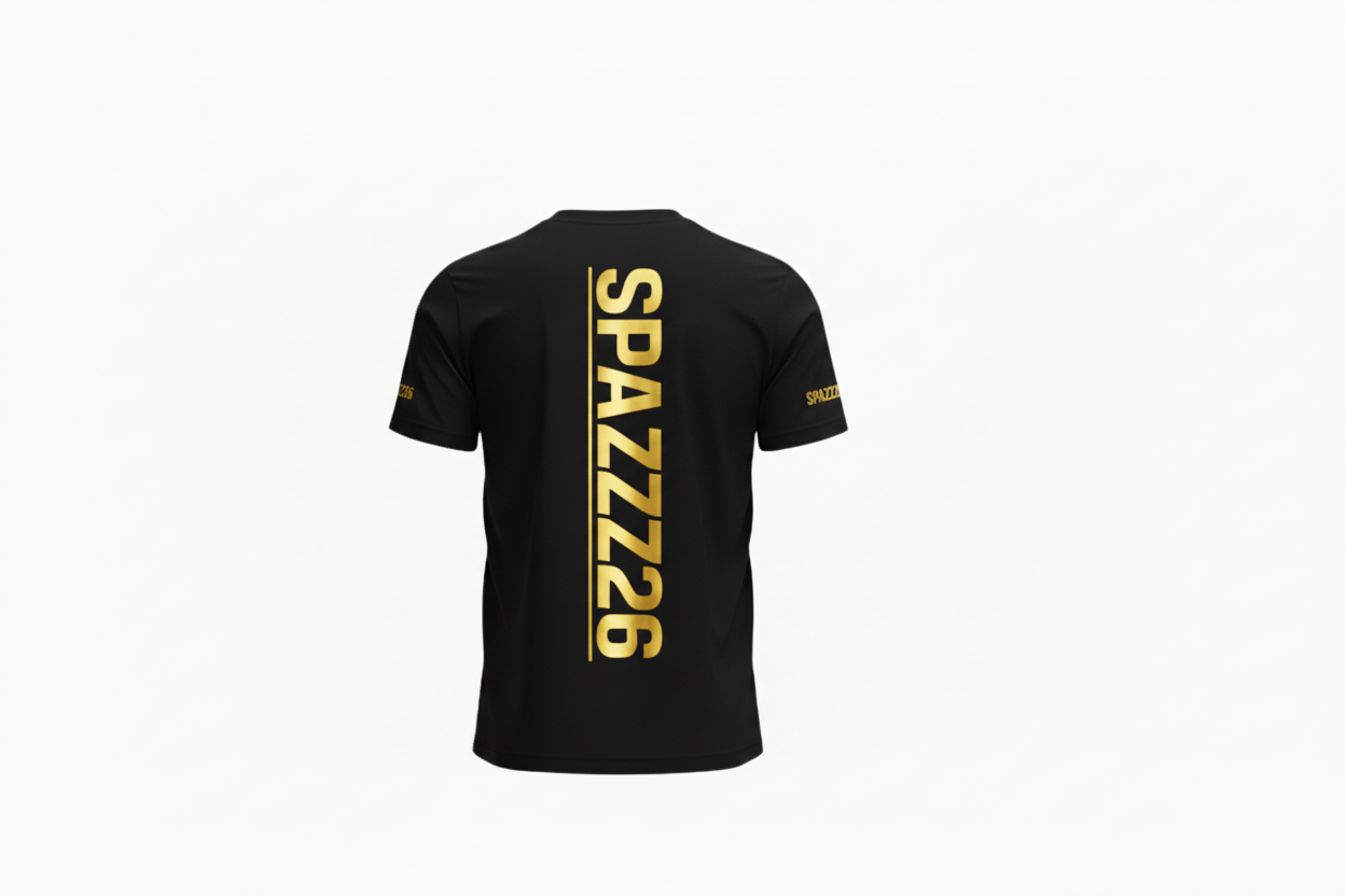 Spazzz26 Limited Vertical Spine T/Gold