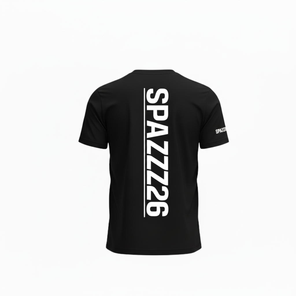Spazzz26 Limited Vertical Spine T/ White