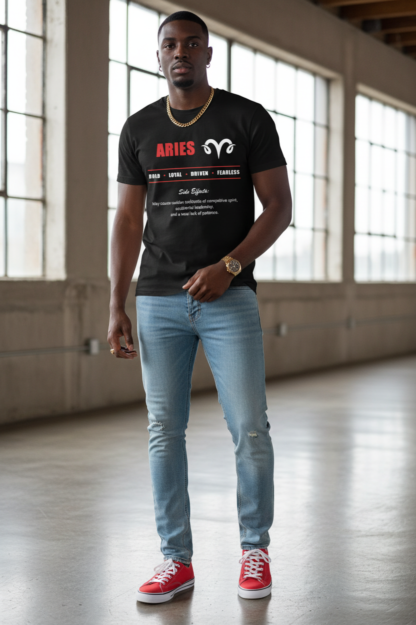 Aries Zodiac T Shirt