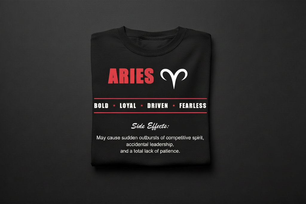 Aries Zodiac Tee - Funny Truth / Unisex