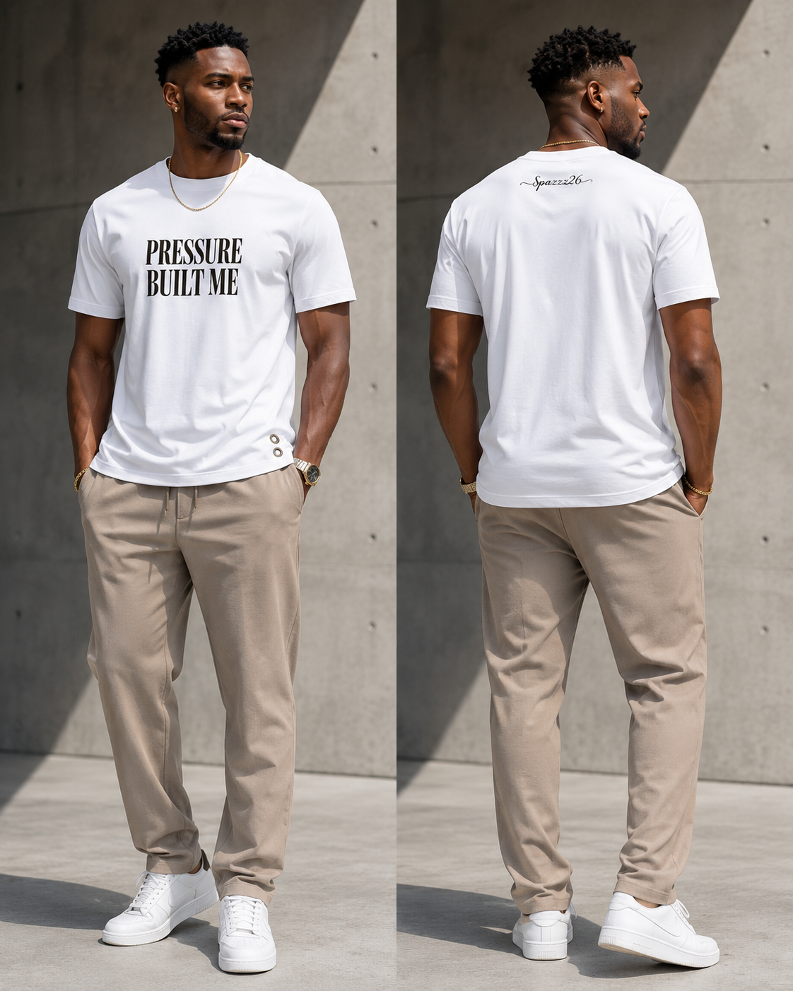 Pressure Built Me Chic Street Style De Luxe