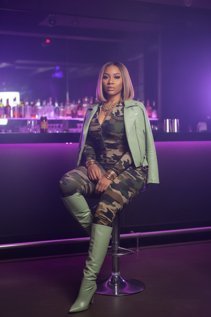 JUMPIN CAMO JUMPSUIT