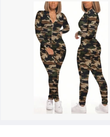 JUMPIN CAMO JUMPSUIT