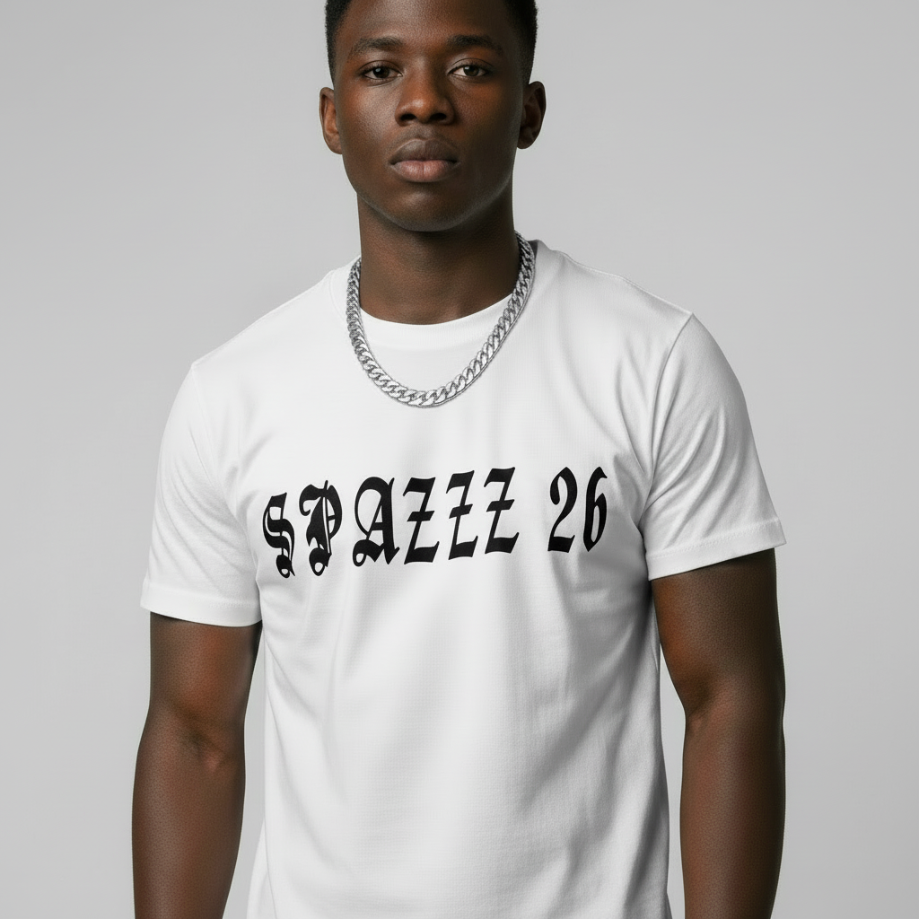 Spazzz26 Fancy Script T Shirt