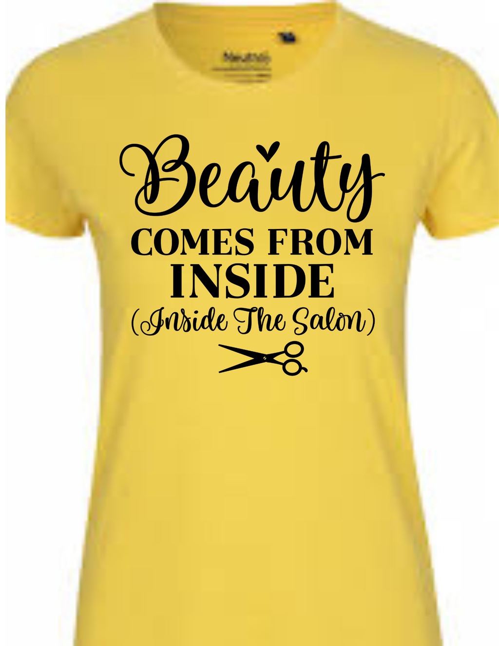 Beauty Comes From The Inside T-SHIRT (Copy)