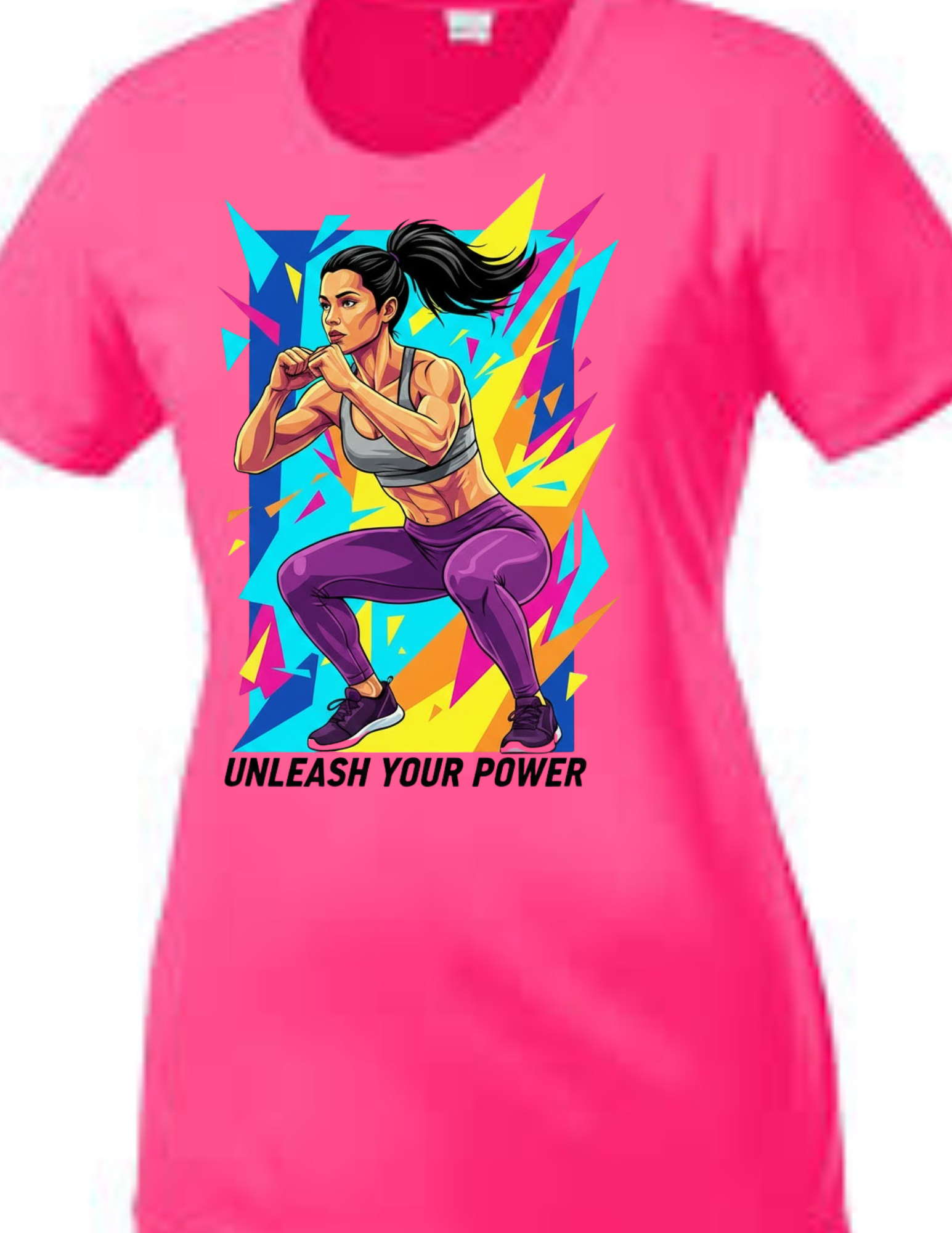 Graphic T- Shirt "Unleash Your Power"