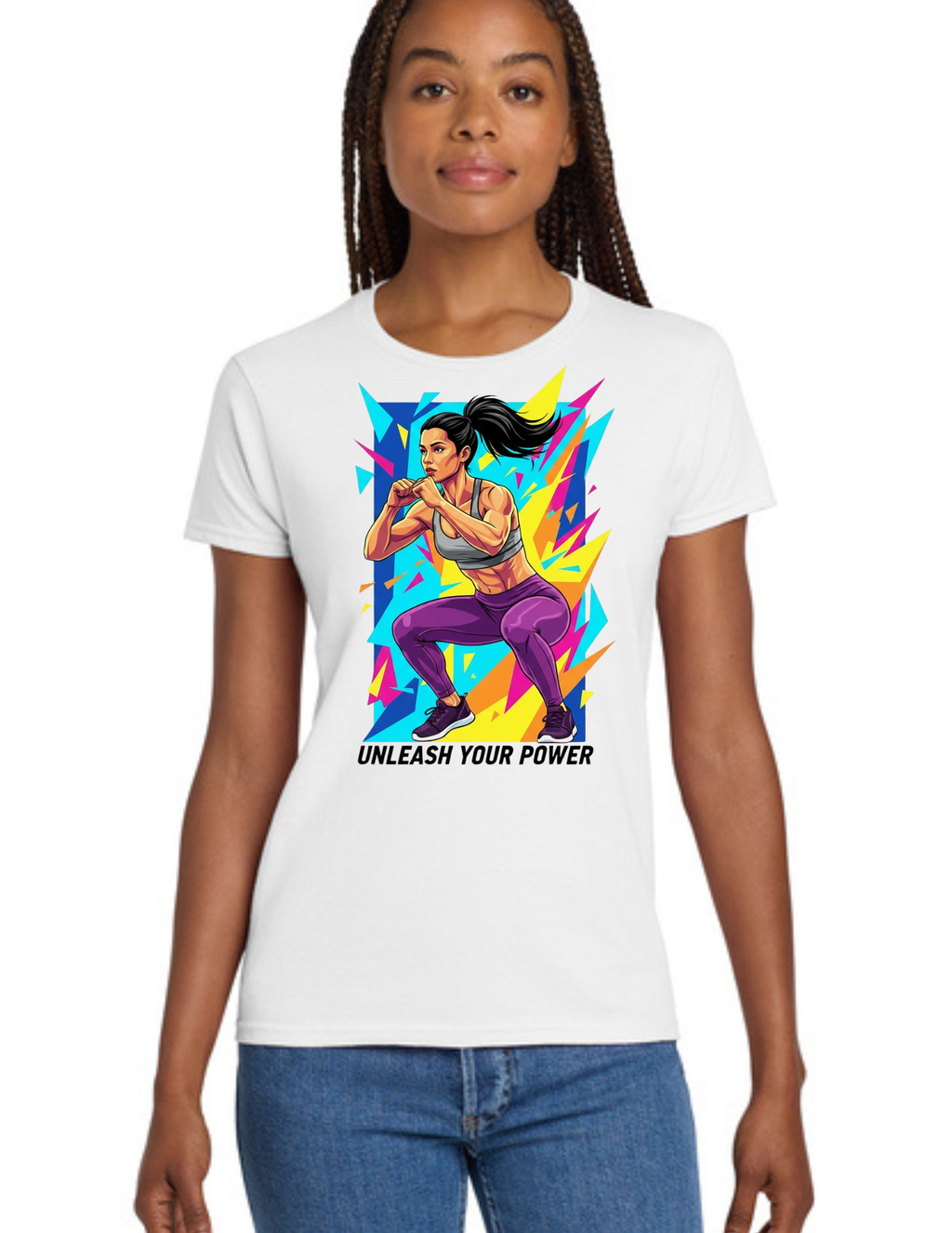 Graphic T- Shirt "Unleash Your Power"
