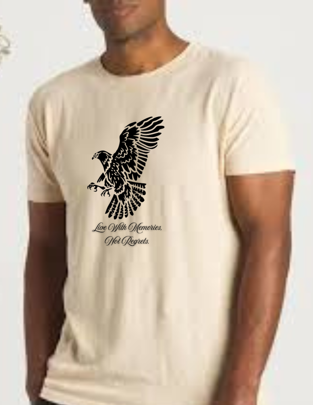 Unisex T-Shirt "Live With Memories Not Regret"