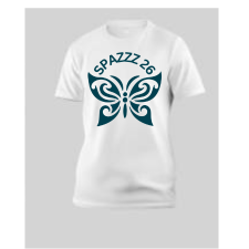 Graphic T-Shirt "Spazzz26 Over Butterfly"