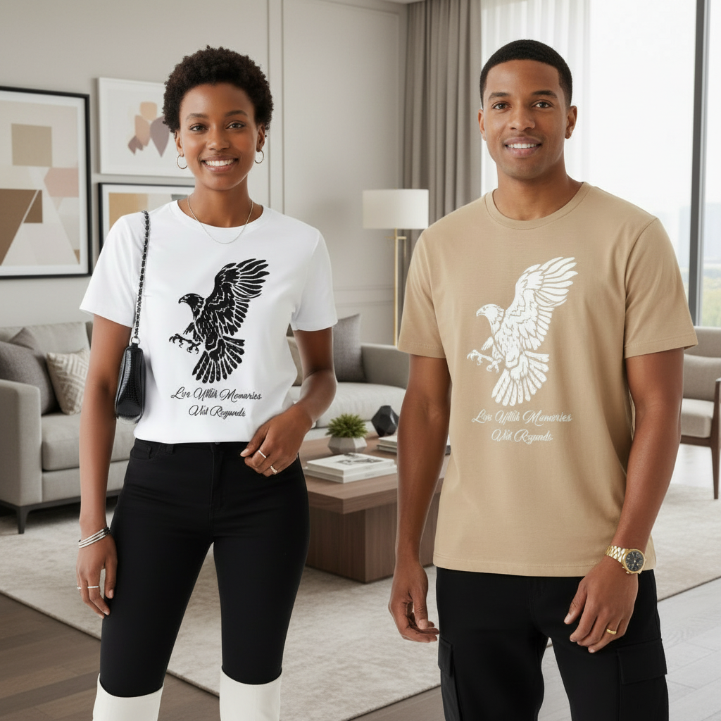 Unisex T-Shirt "Live With Memories Not Regret"