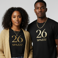 Classic Black n Gold Spazzz26 T-Shirt