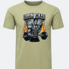 Graphic T-Shirt "Iron Gain