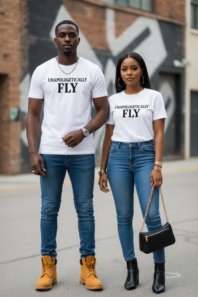 "UNAPOLOGETICALLY FLY" T-SHIRT