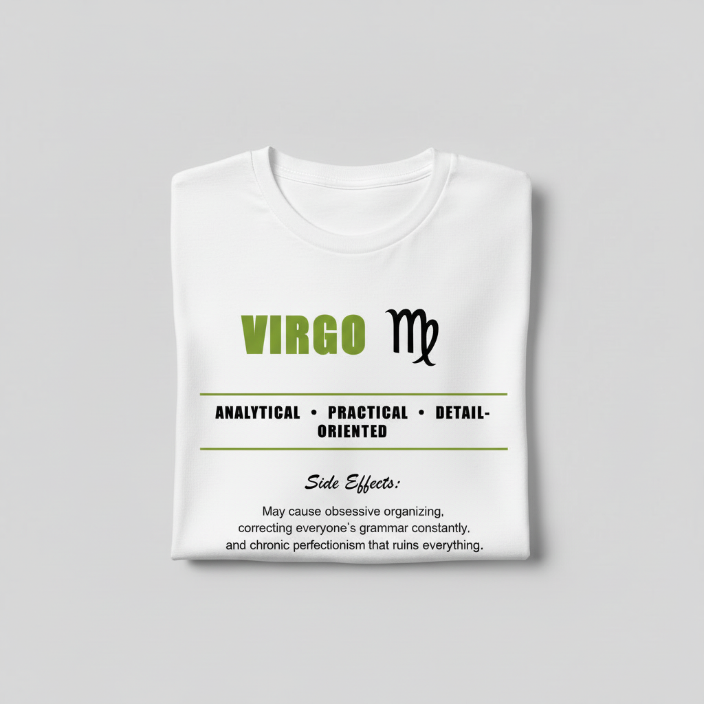 Virgo Zodiac T Shirt