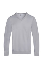 Load image into Gallery viewer, Solid V-neck Sweater
