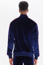 Load image into Gallery viewer, Mens Velour Track Jacket And Track Pant Set
