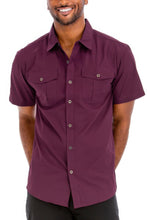 Load image into Gallery viewer, Two Chest Pocket Short Sleeve Shirt
