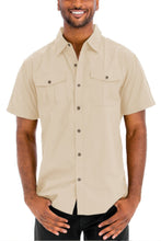 Load image into Gallery viewer, Two Chest Pocket Short Sleeve Shirt
