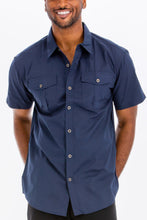 Load image into Gallery viewer, Two Chest Pocket Short Sleeve Shirt
