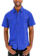 Load image into Gallery viewer, Two Chest Pocket Short Sleeve Shirt
