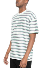 Load image into Gallery viewer, Striped Round Neck Tshirt
