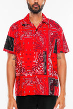 Load image into Gallery viewer, Mens Collared Print Button Down
