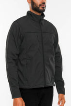 Load image into Gallery viewer, Mens Solid Soft Shell Storm Tech Jacket Coat
