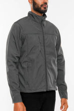 Load image into Gallery viewer, Mens Solid Soft Shell Storm Tech Jacket Coat
