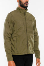 Load image into Gallery viewer, Mens Solid Soft Shell Storm Tech Jacket Coat
