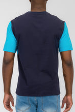 Load image into Gallery viewer, Mens Color Block Short Sleeve Tshirt
