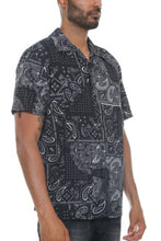 Load image into Gallery viewer, Mens Collared Print Button Down
