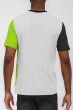 Load image into Gallery viewer, Mens Color Block T Shirt
