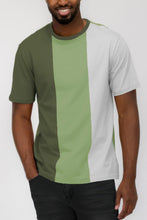 Load image into Gallery viewer, Mens Color Block T Shirt
