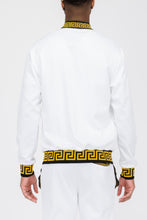 Load image into Gallery viewer, Mens Black And Gold Detail Track Suit
