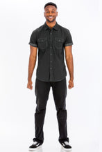 Load image into Gallery viewer, Outline Stitch Short Sleeve Shirt
