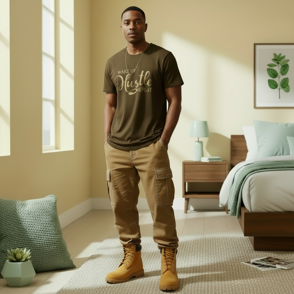 Wake Up HUSTLE Repeat T-Shirt