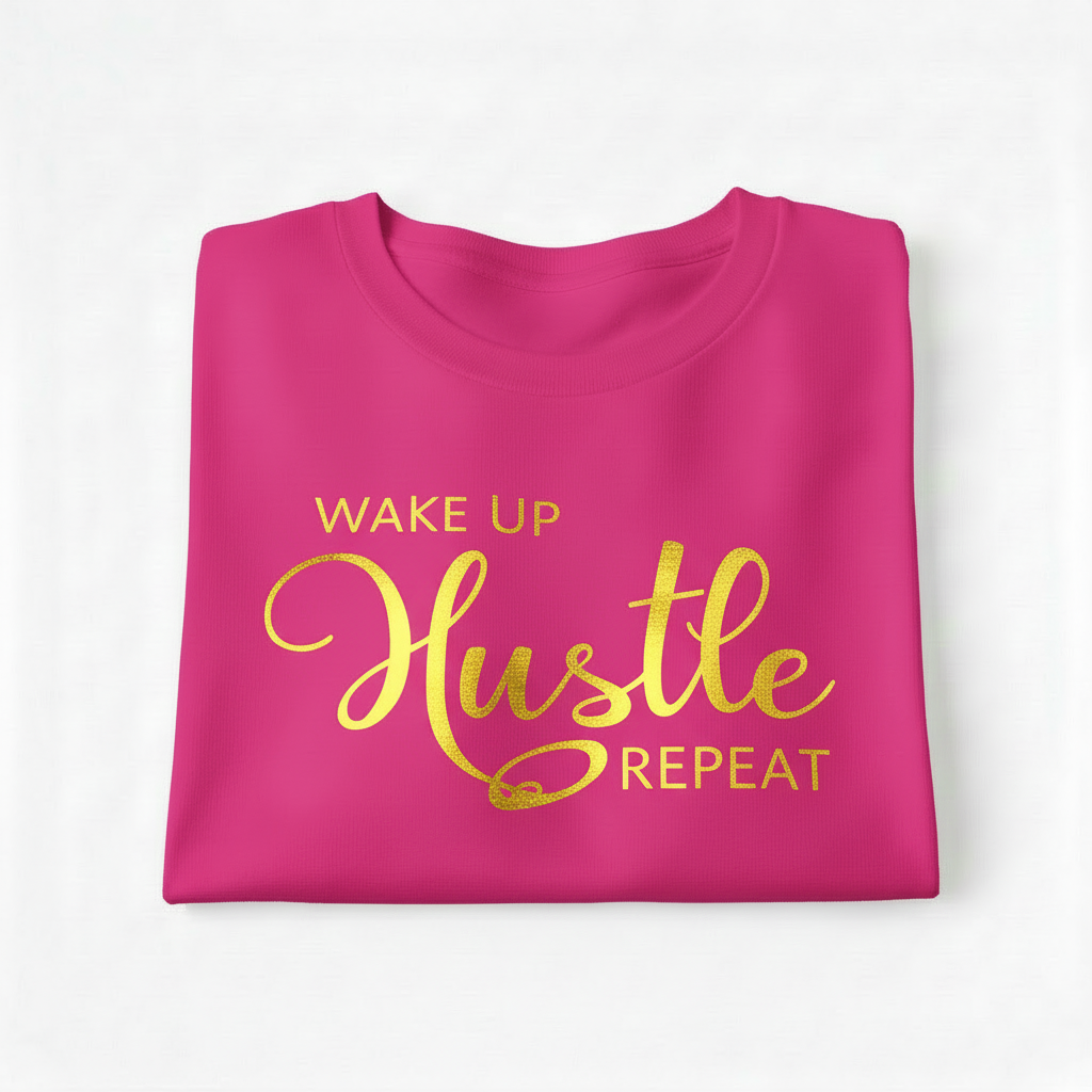 Wake Up HUSTLE Repeat T-Shirt