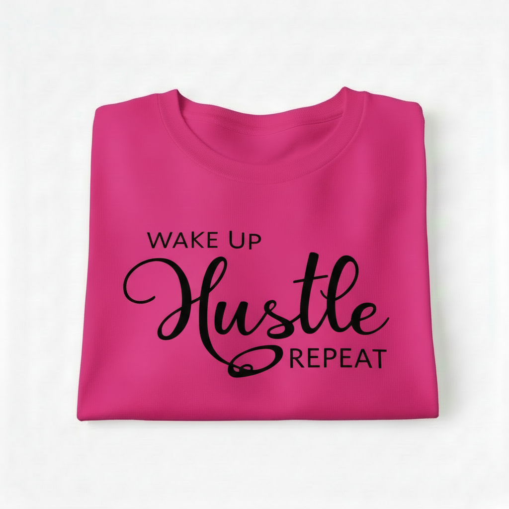 Wake Up HUSTLE Repeat T-Shirt