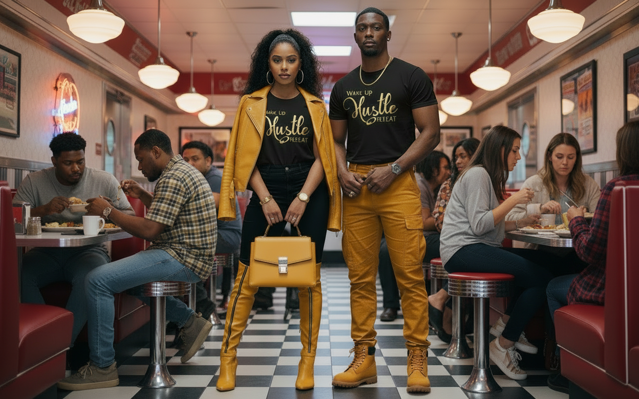 Wake Up HUSTLE Repeat T-Shirt